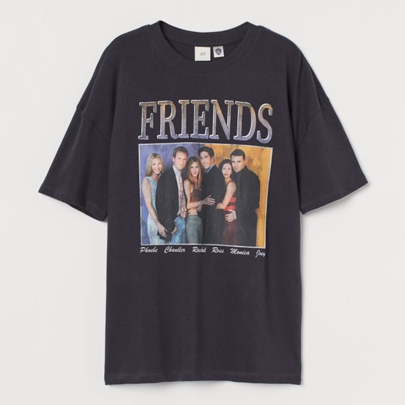 FRIENDS oversized t-shirt from H&M - Picture 1 of 6